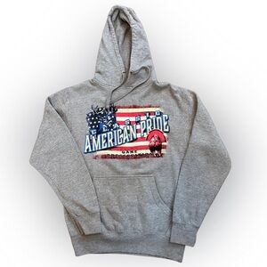 Return to sender small unisex American classic game preservation gray hoodie